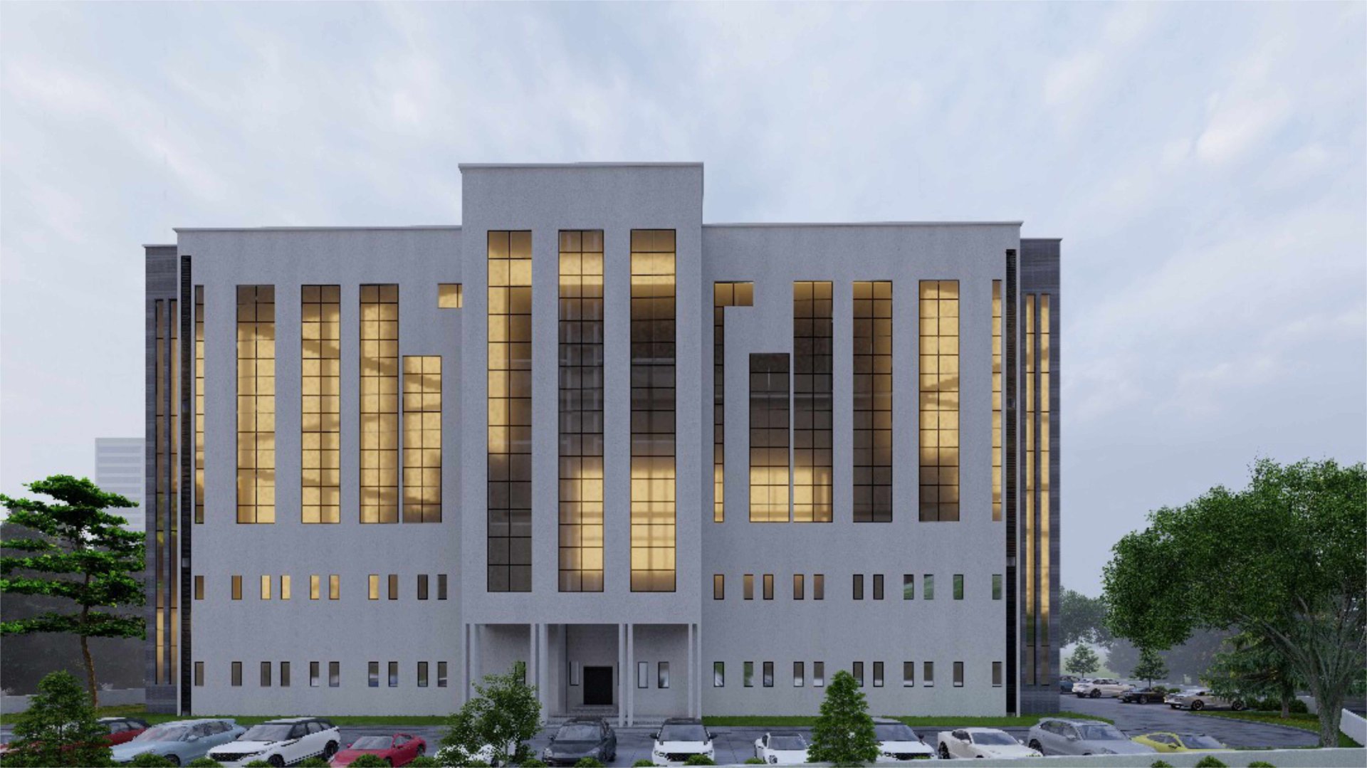 Office building design. — gallery image