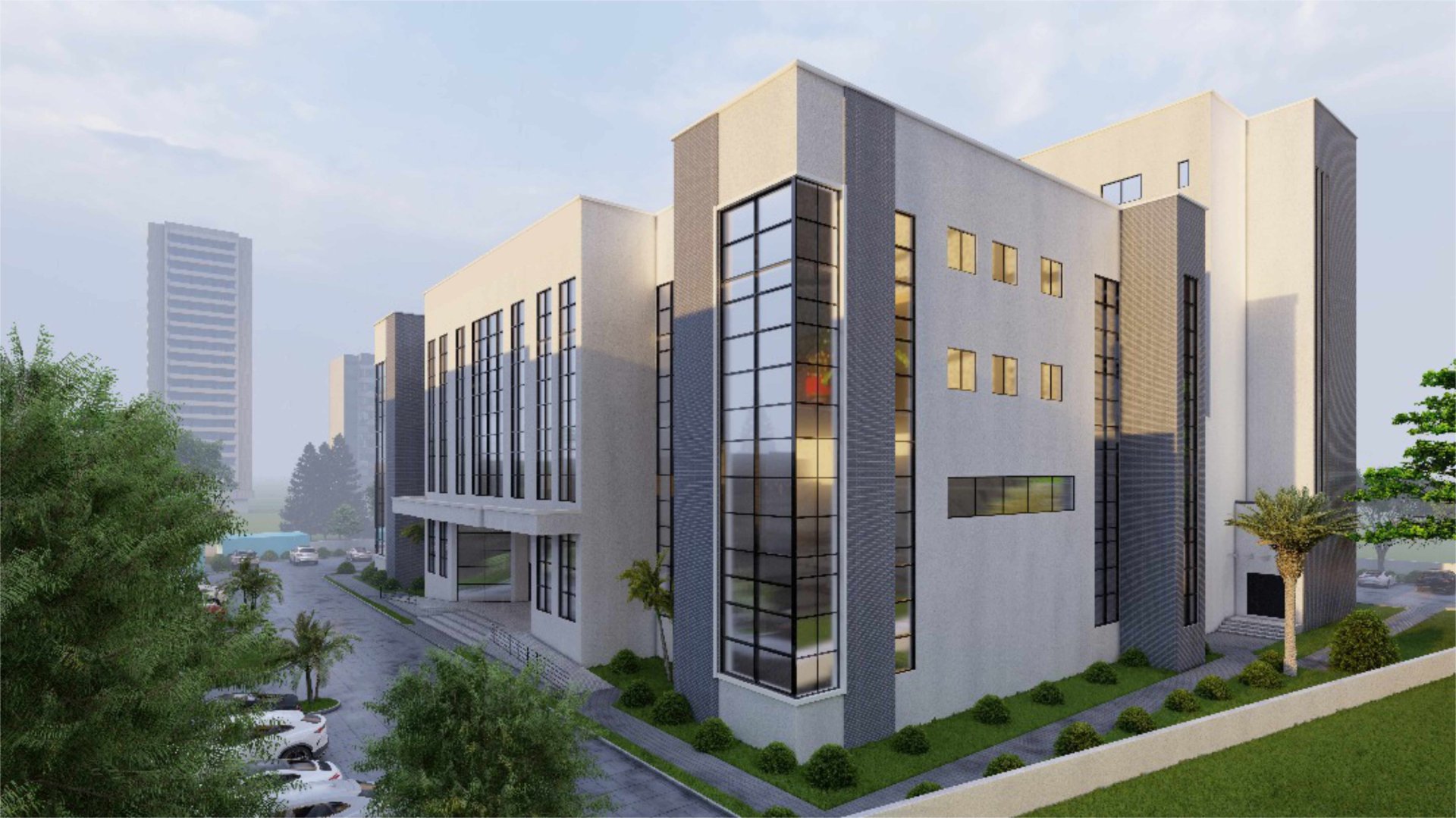 Office building design. — gallery image