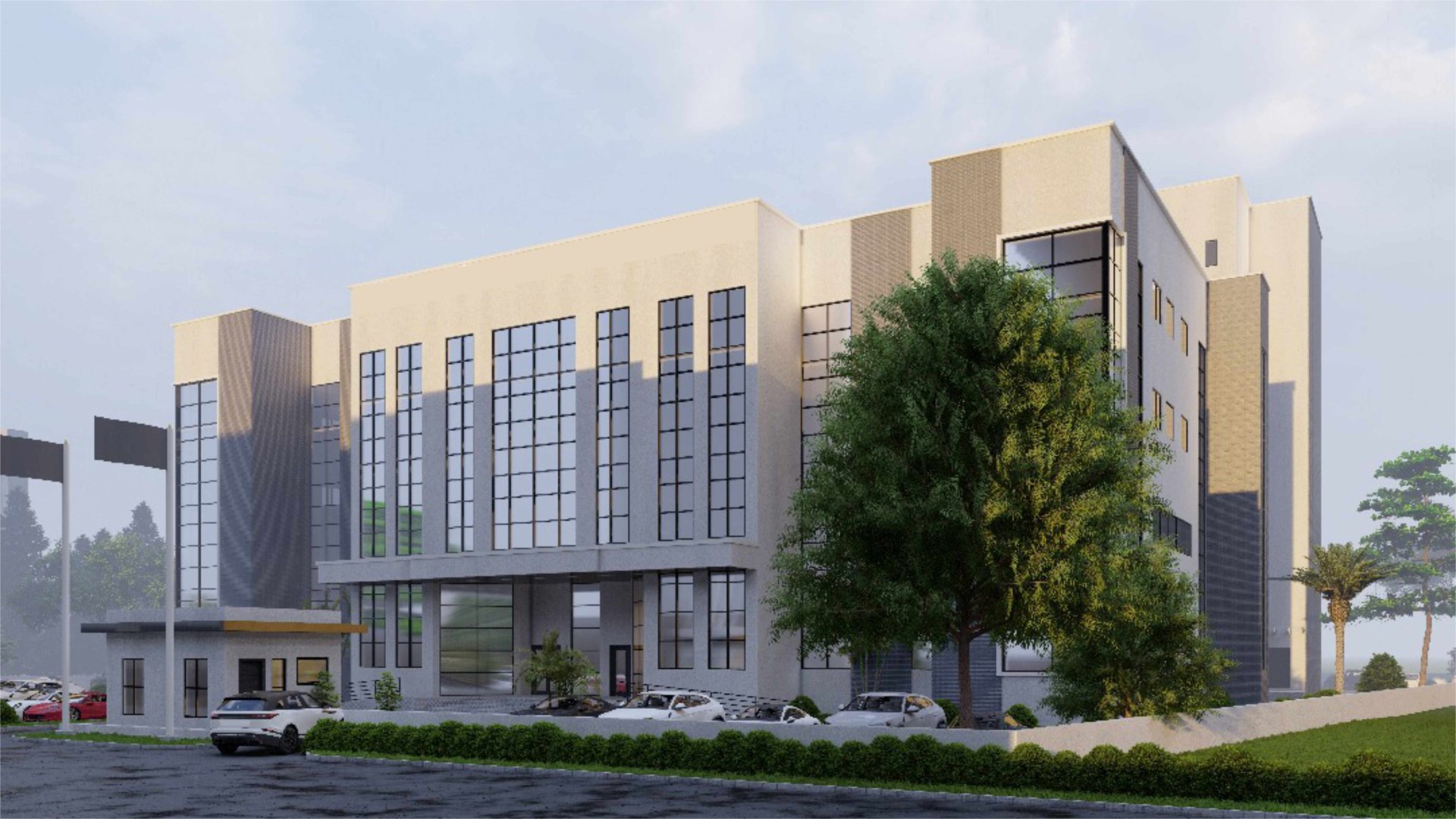 Office building design. — gallery image